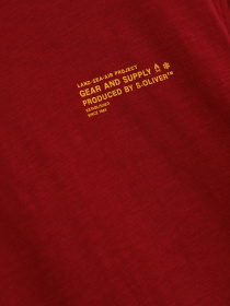 Лонгслів S.Oliver модель 13011317132_т.червоний Лонгслів S.Oliver модель 13011317132_т.червоний Фото