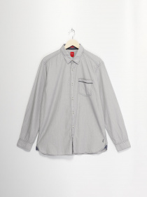 Сорочка повсякденна S.Oliver модель 13602214838_сірий Фото