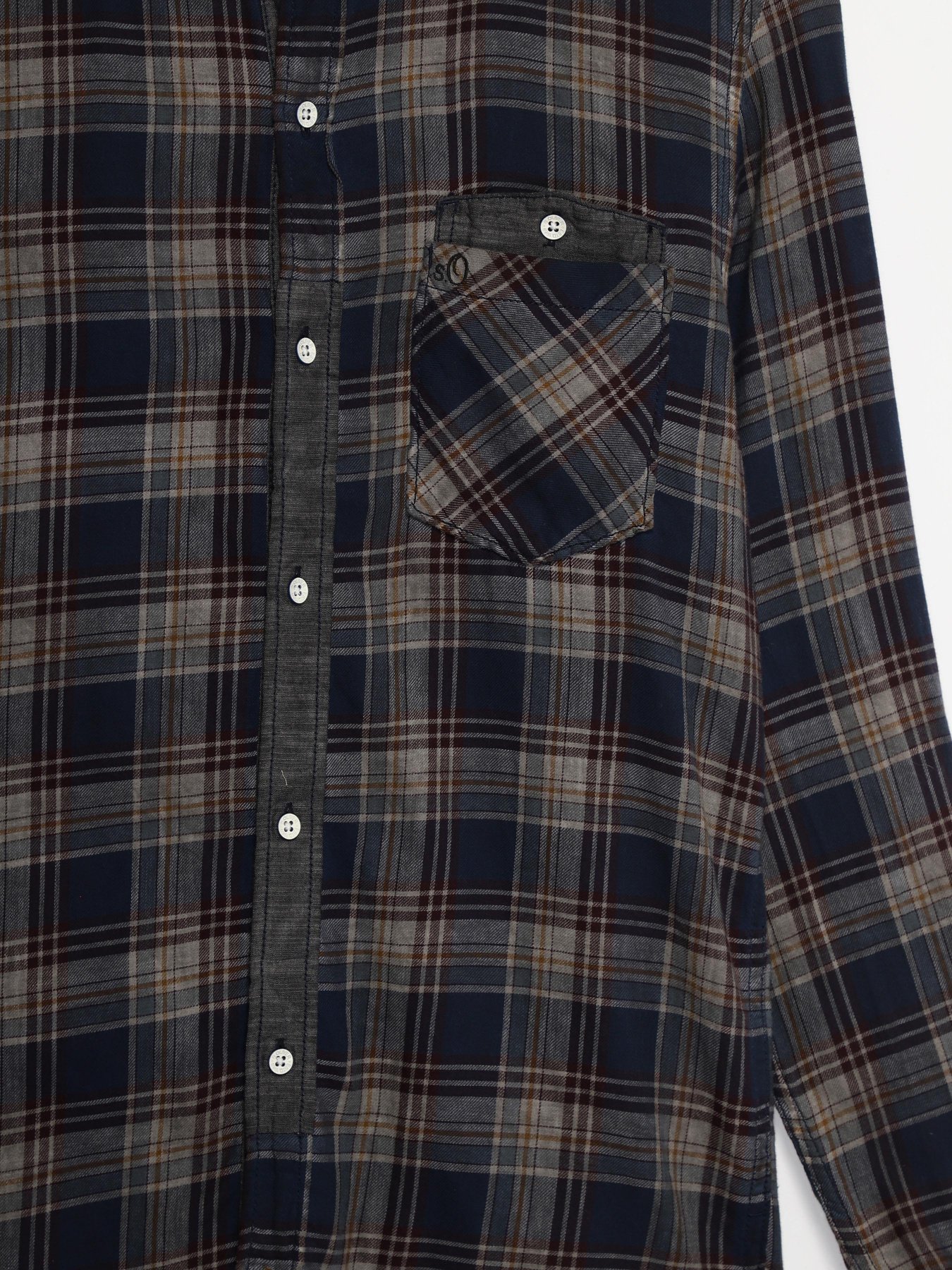 Рубашка S.Oliver модель 13611212227_комб. Фото