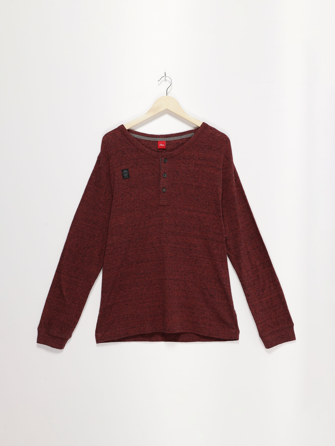 Лонгслів S.Oliver модель 13612615315_бордовий Лонгслів S.Oliver модель 13612615315_бордовий Фото