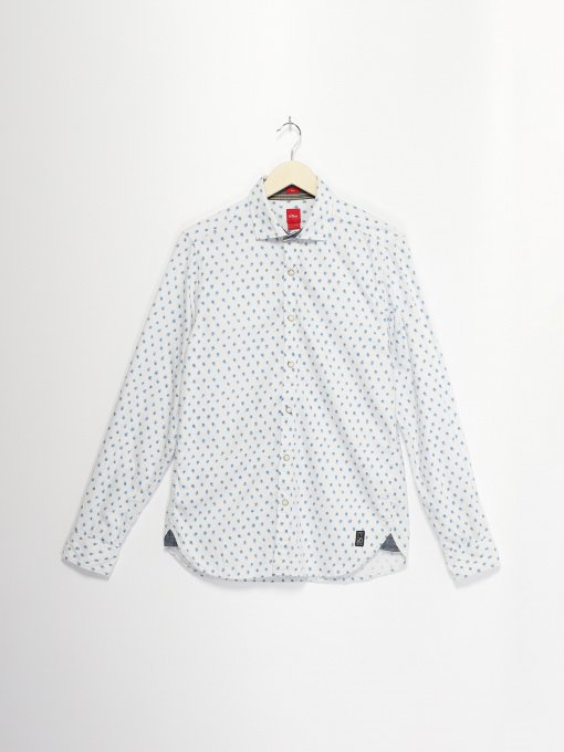 Сорочка повсякденна S.Oliver модель 13708212360_білий комб. Фото