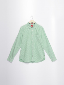 Сорочка повсякденна S.Oliver модель 13801214022_с.зелений комб. Фото