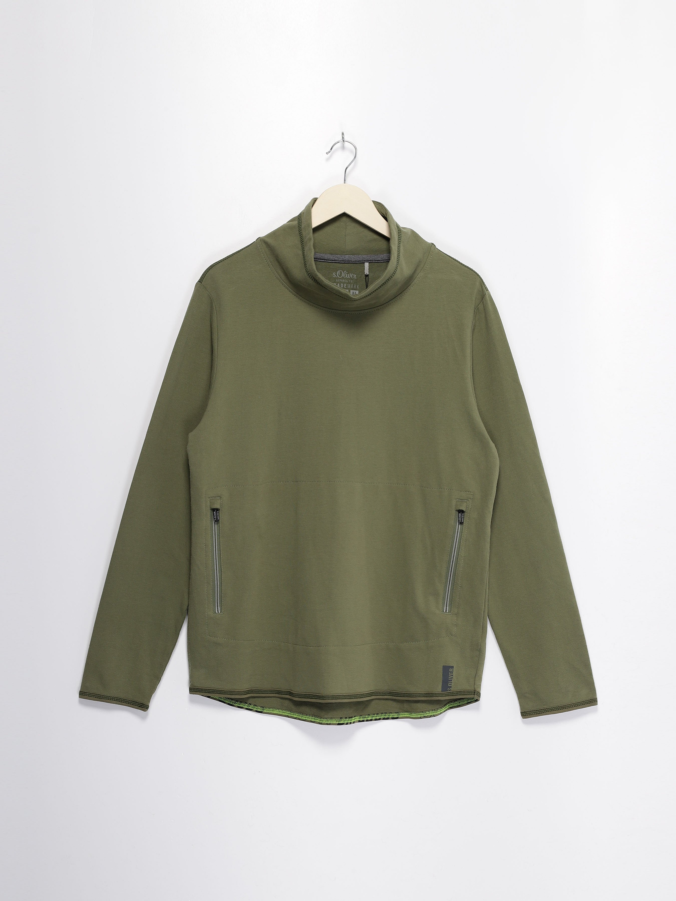 Худі S.Oliver модель 13808316230_хакі Худі S.Oliver модель 13808316230_хакі Фото