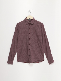 Рубашка повседневная S.Oliver модель 13810213518_с.бордовий комб. Фото