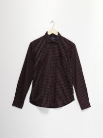 Сорочка повсякденна S.Oliver модель 13811213530_т.бордовий комб. Фото