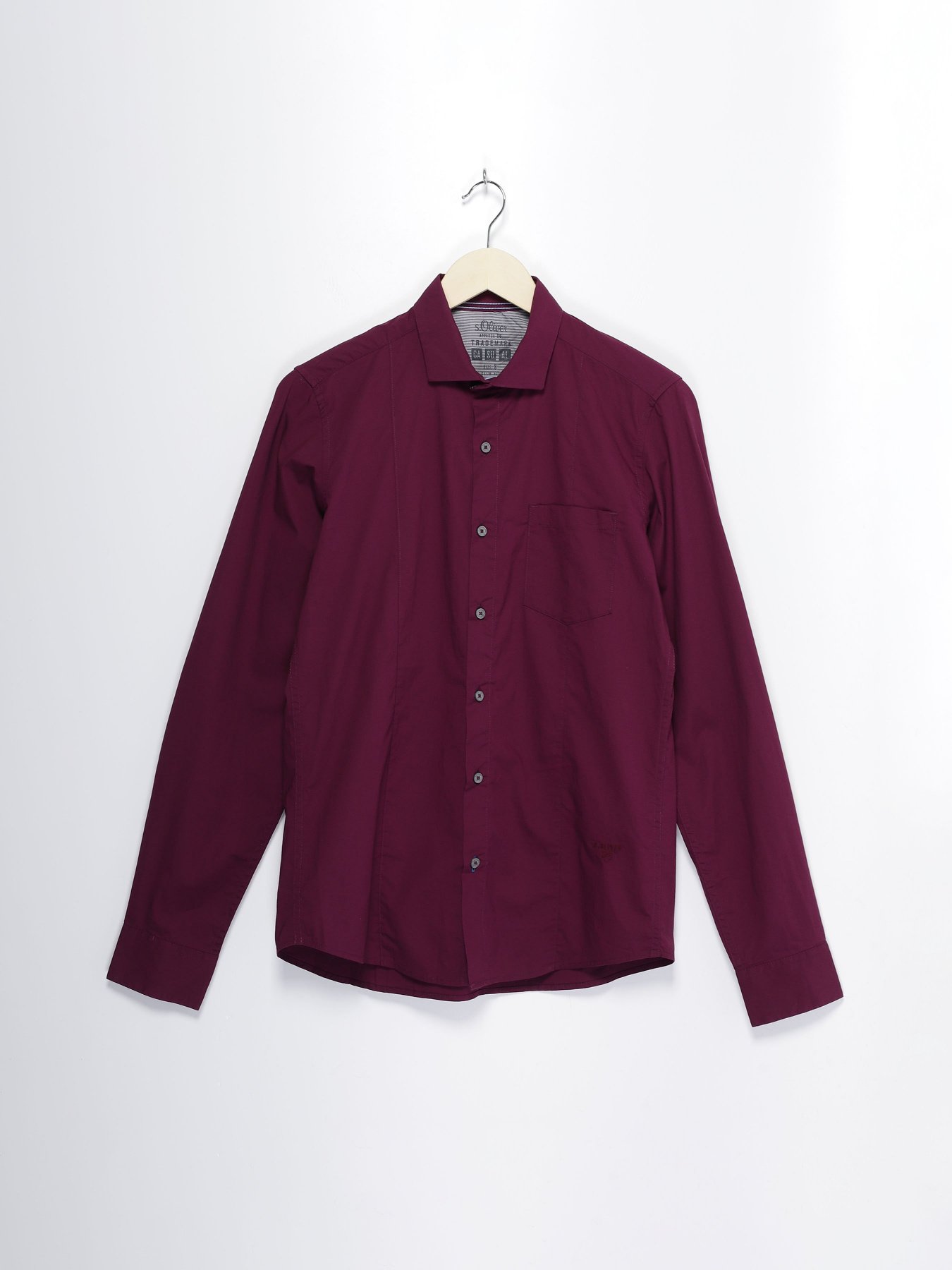 Рубашка повседневная S.Oliver модель 13812213449_фіолетовий Рубашка повседневная S.Oliver модель 13812213449_фіолетовий Фото