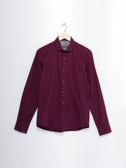 Сорочка повсякденна S.Oliver модель 13812213449_фіолетовий Фото