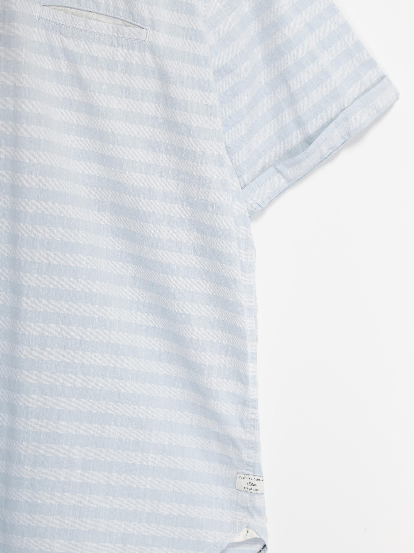 Рубашка повседневная S.Oliver модель 13906222237_с.блакитний Фото