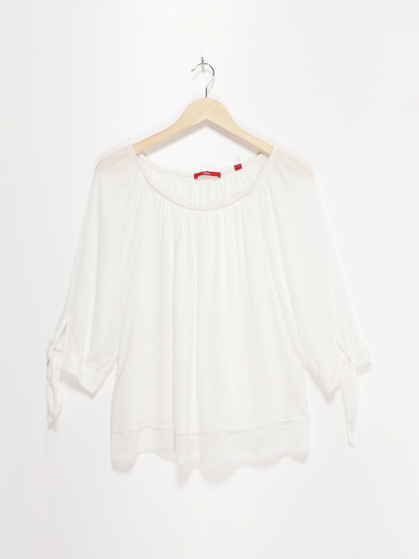 Блуза S.Oliver модель 14004192883_білий Блуза S.Oliver модель 14004192883_білий Фото