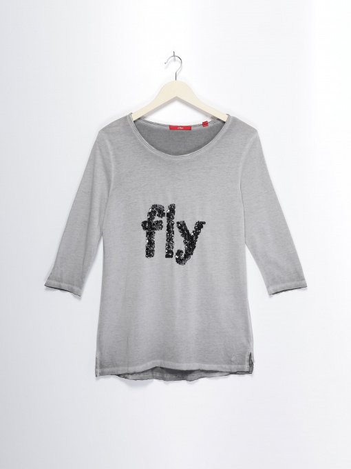 Лонгслив S.Oliver модель 14511397214U_сірий Фото