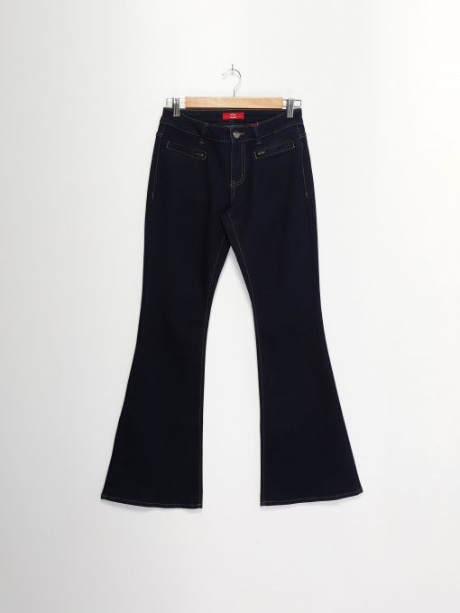 Джинси кльош S.Oliver модель 14512712101_т.синій Фото