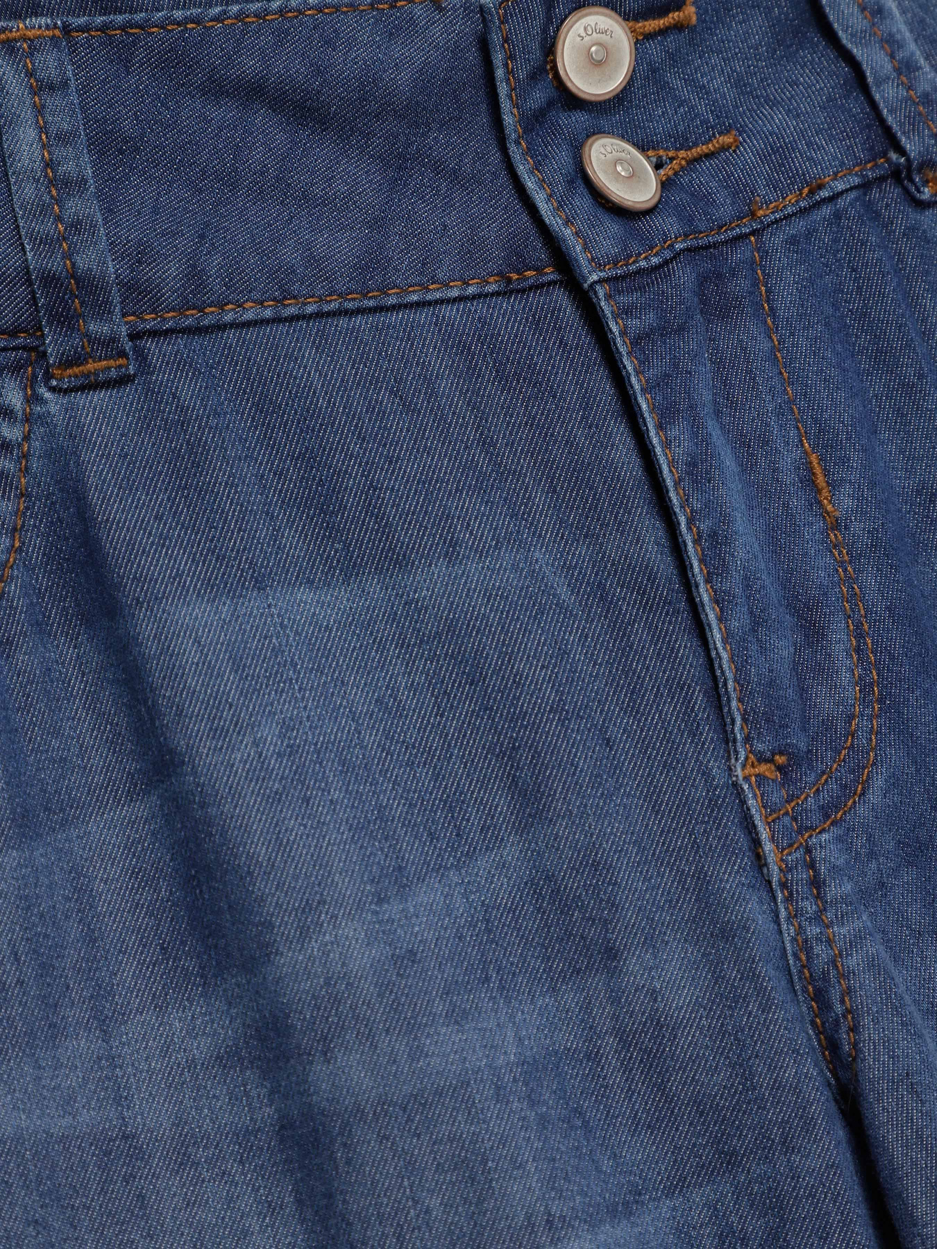 Широкие джинсы S.Oliver модель 14605712026_синій Фото