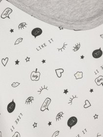 Футболка S.Oliver модель 14707326644_сірий комб. Фото