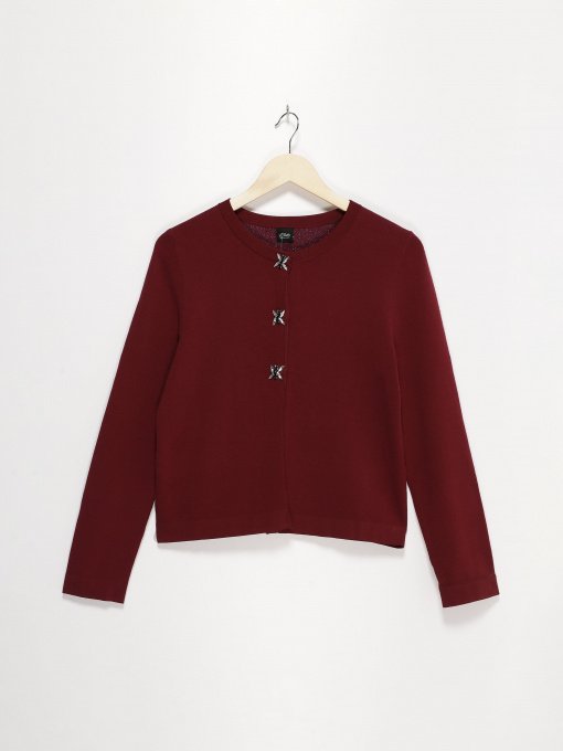 Кофта S.Oliver модель 14710644741_бордовий Фото