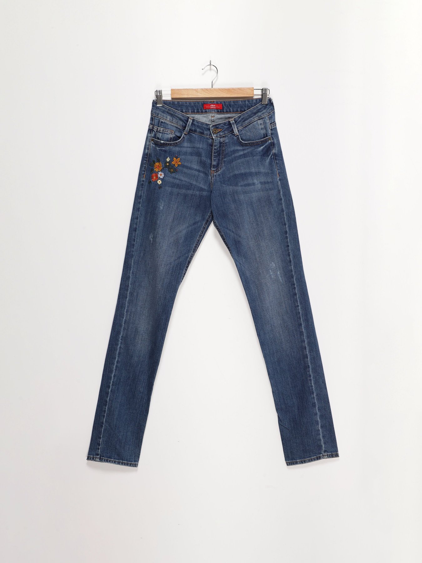 Прямые джинсы S.Oliver модель 14710714230_синій Фото