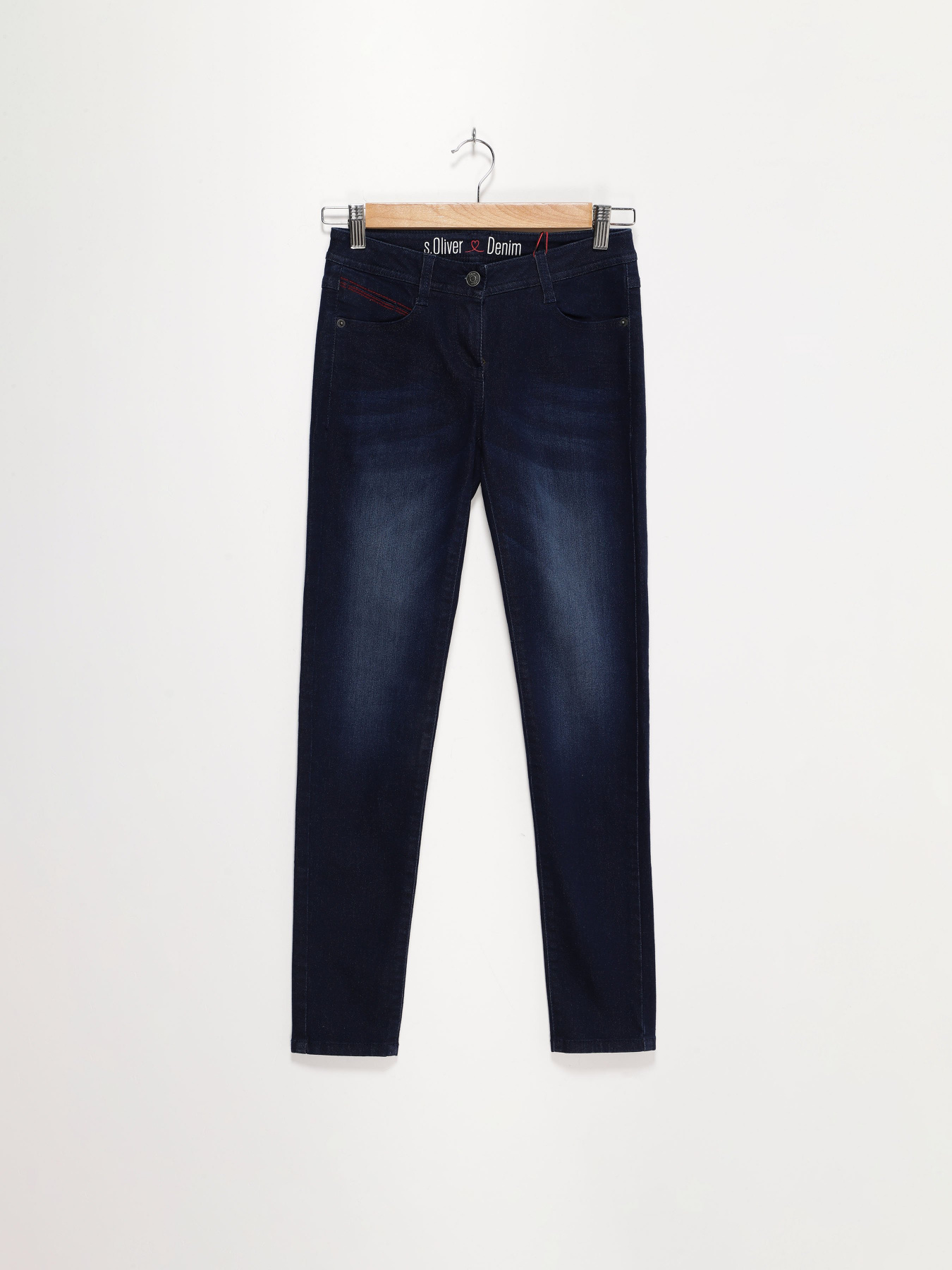 Прямые джинсы S.Oliver модель 14804824225_т.синій Фото