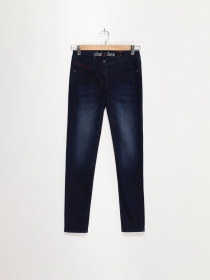 Прямые джинсы S.Oliver модель 14804824225_т.синій Прямые джинсы S.Oliver модель 14804824225_т.синій Фото