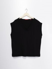 Футболка S.Oliver модель 14807323299_чорний Фото