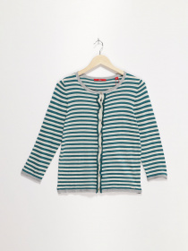 Кофта S.Oliver модель 14807644746_бірюзовий комб. Фото