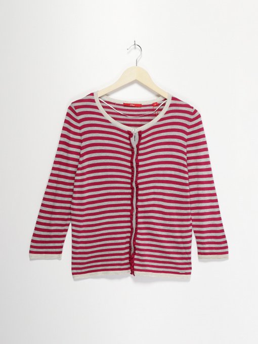 Кофта S.Oliver модель 14807644746_рожевий комб. Фото