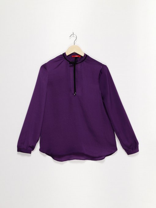 Блуза S.Oliver модель 14808117286_т.фіолетовий Фото