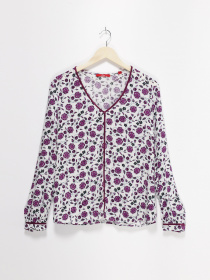 Блуза S.Oliver модель 14808118990_білий комб. Фото