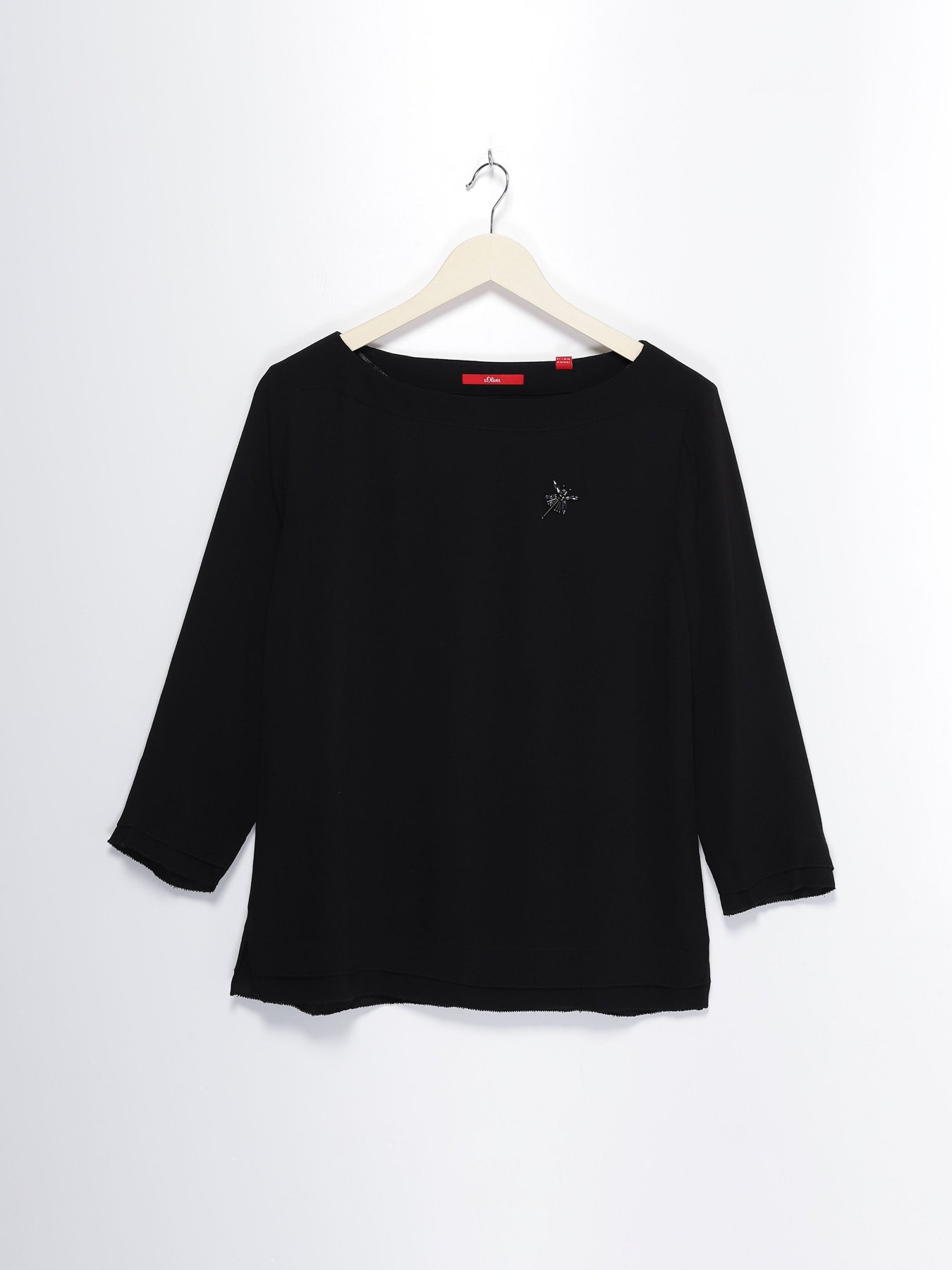 Блуза S.Oliver модель 14808195247_чорний Блуза S.Oliver модель 14808195247_чорний Фото