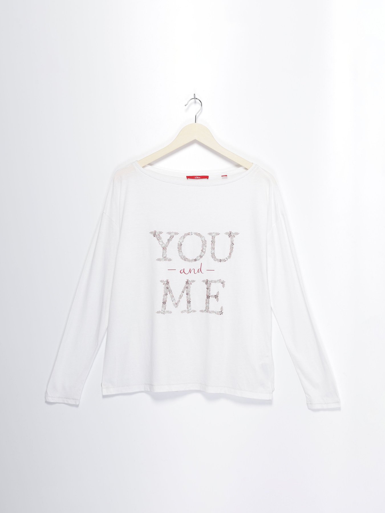 Лонгслів S.Oliver модель 14808316512_білий Фото