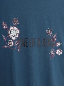 Лонгслив S.Oliver модель 14808316512_т.бірюзовий комб. Фото