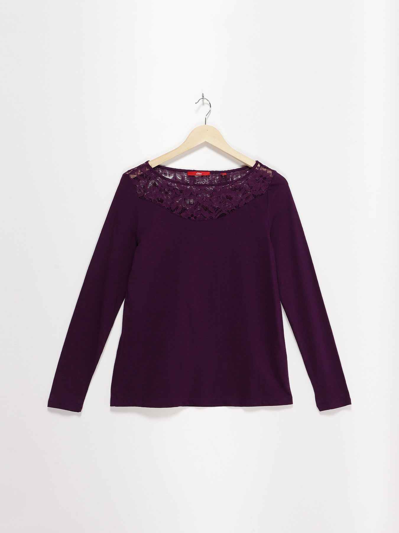 Лонгслив S.Oliver модель 14808316513_фіолетовий Фото