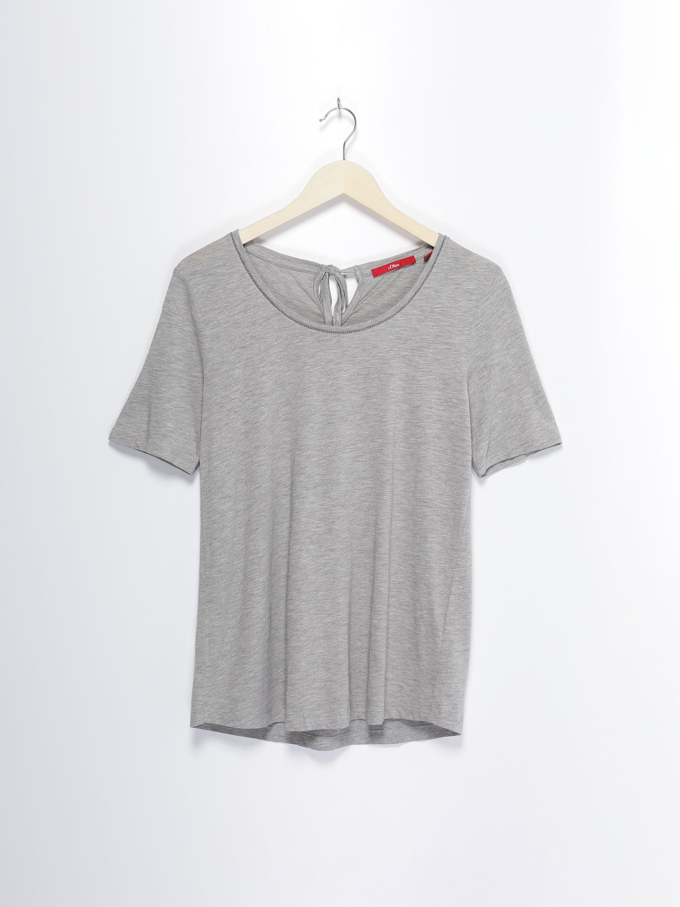 Футболка S.Oliver модель 14808323478_сірий Фото