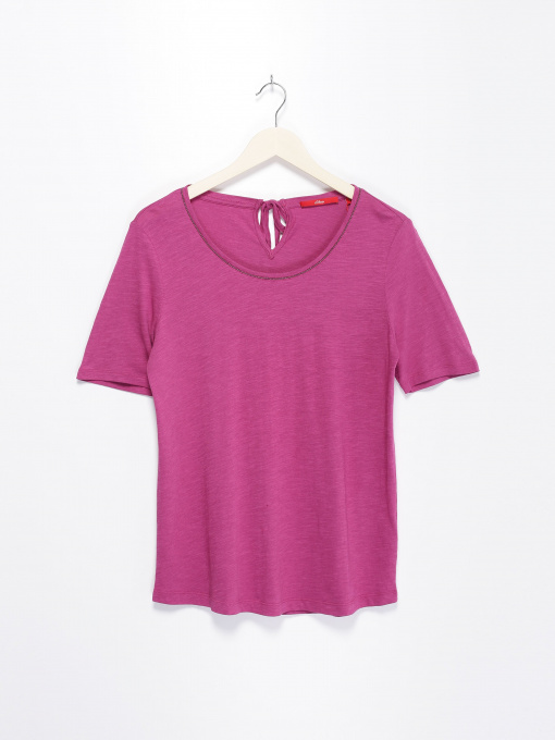 Футболка S.Oliver модель 14808323478_т.рожевий Фото