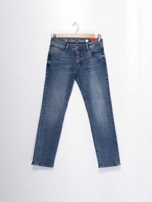 Прямые джинсы S.Oliver модель 14808722408_синій Фото