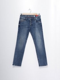 Прямые джинсы S.Oliver модель 14808722408_синій Прямые джинсы S.Oliver модель 14808722408_синій Фото