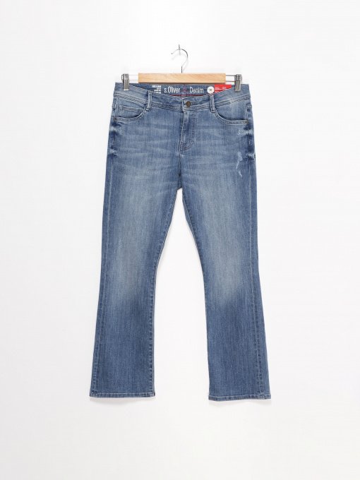 Прямые джинсы S.Oliver модель 14808722755_синій Фото