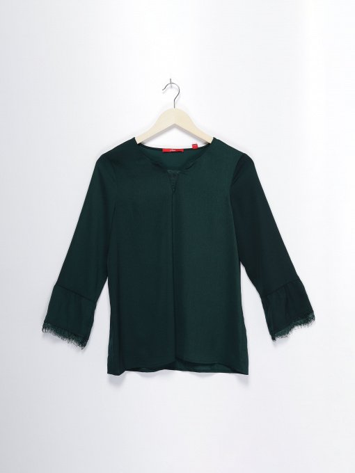 Блуза S.Oliver модель 14809193663_т.зелений Фото