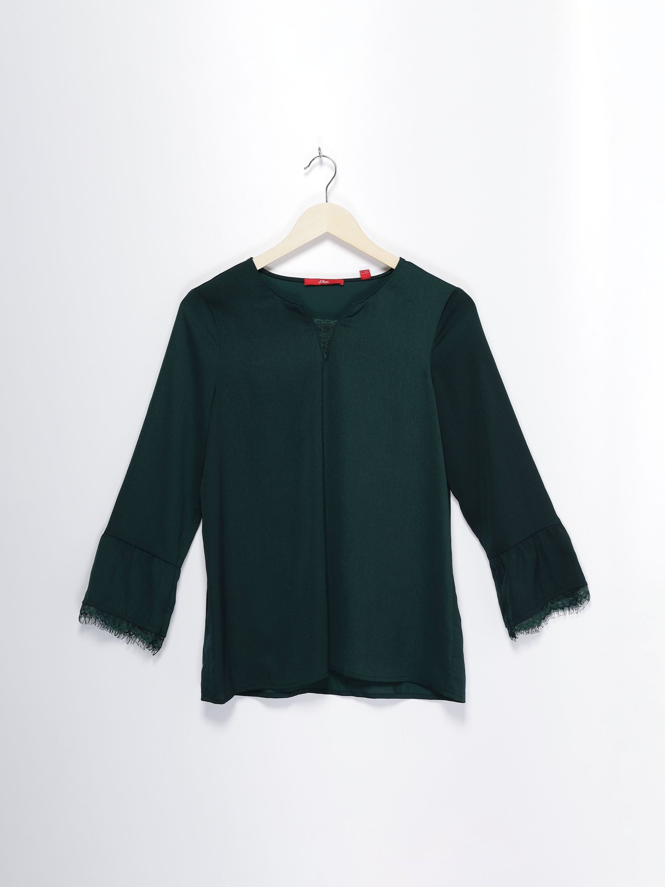 Блуза S.Oliver модель 14809193663_т.зелений Фото