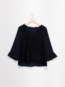 Блуза S.Oliver модель 14809194186_т.синій Фото