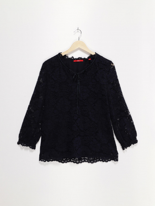 Блуза S.Oliver модель 14809194216_т.синій Фото