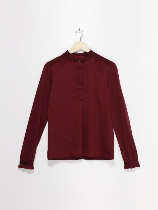 Блуза S.Oliver модель 14809316234_т.бордовий Фото