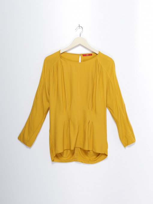 Блуза S.Oliver модель 14809398313_гірчичний Фото
