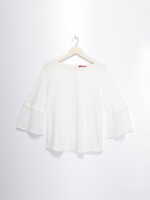 Блуза S.Oliver модель 14809398369_білий Фото