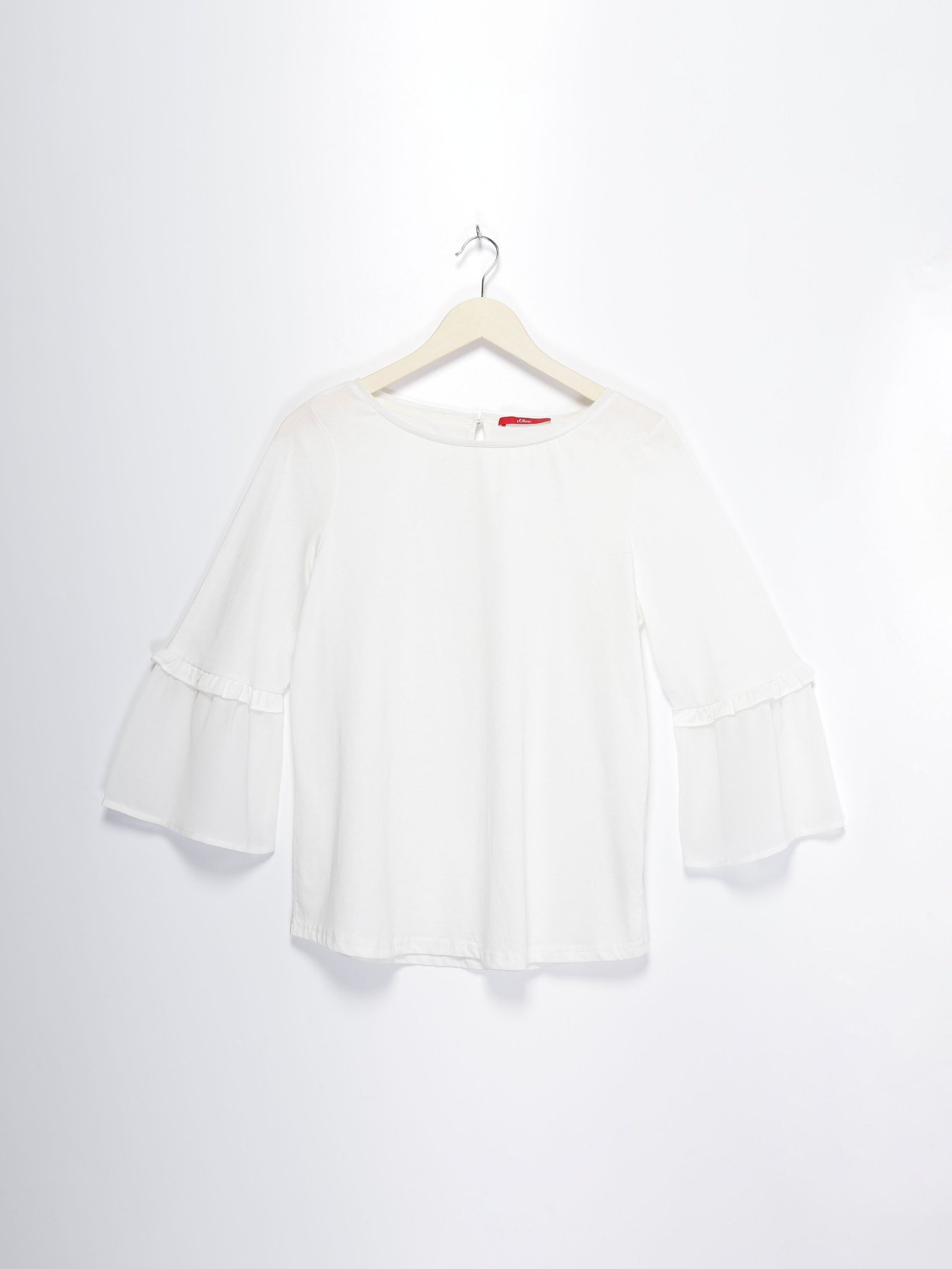 Блуза S.Oliver модель 14809398369_білий Фото