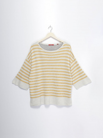 Джемпер S.Oliver модель 14809615207_с.сірий з жовтим Фото