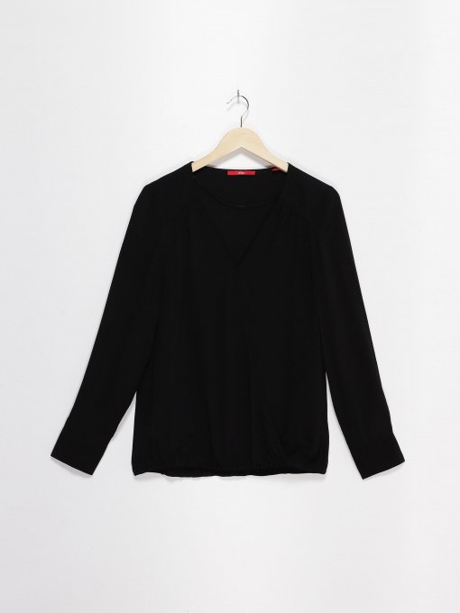 Блуза S.Oliver модель 14811112009_чорний Фото