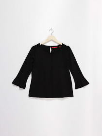 Лонгслив S.Oliver модель 14811398350_чорний Фото