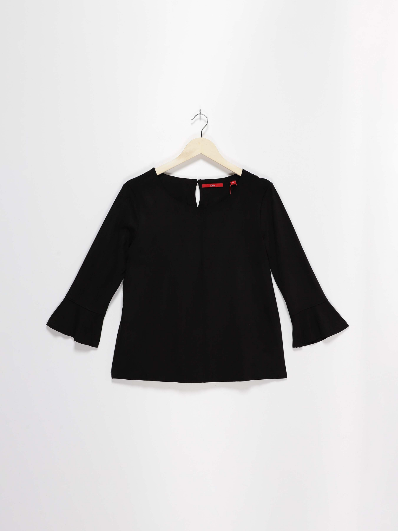 Лонгслив S.Oliver модель 14811398350_чорний Лонгслив S.Oliver модель 14811398350_чорний Фото