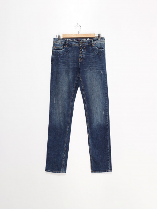 Прямые джинсы S.Oliver модель 14811715291_синій Фото