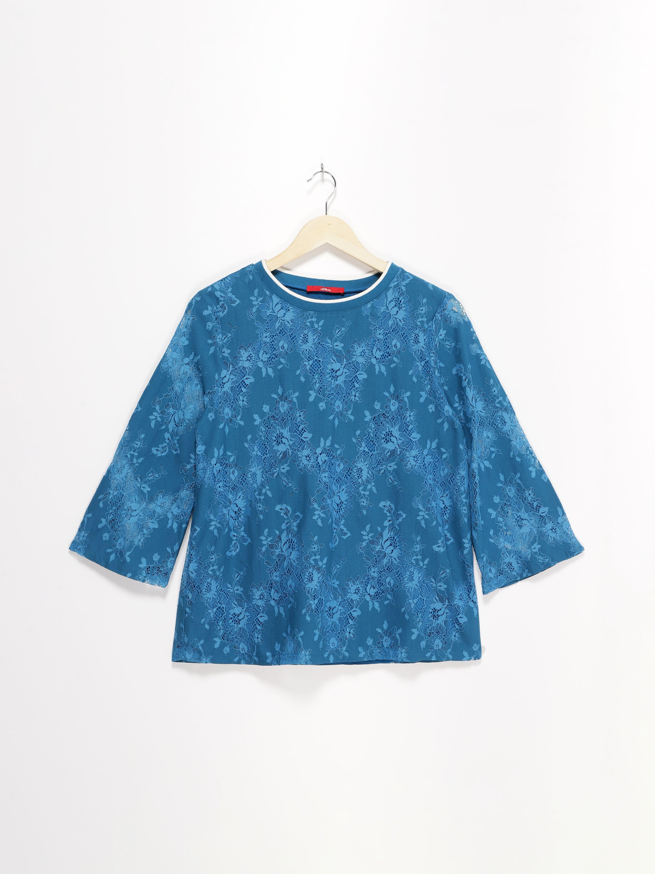 Блуза S.Oliver модель 14901192622_т.бірюзовий Блуза S.Oliver модель 14901192622_т.бірюзовий Фото