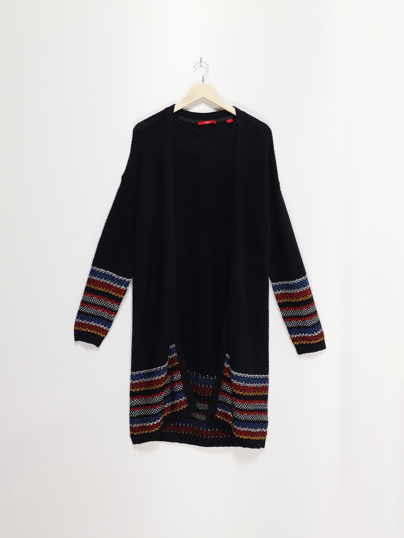 Кардиган S.Oliver модель 14903642250_т.синій комб. Фото